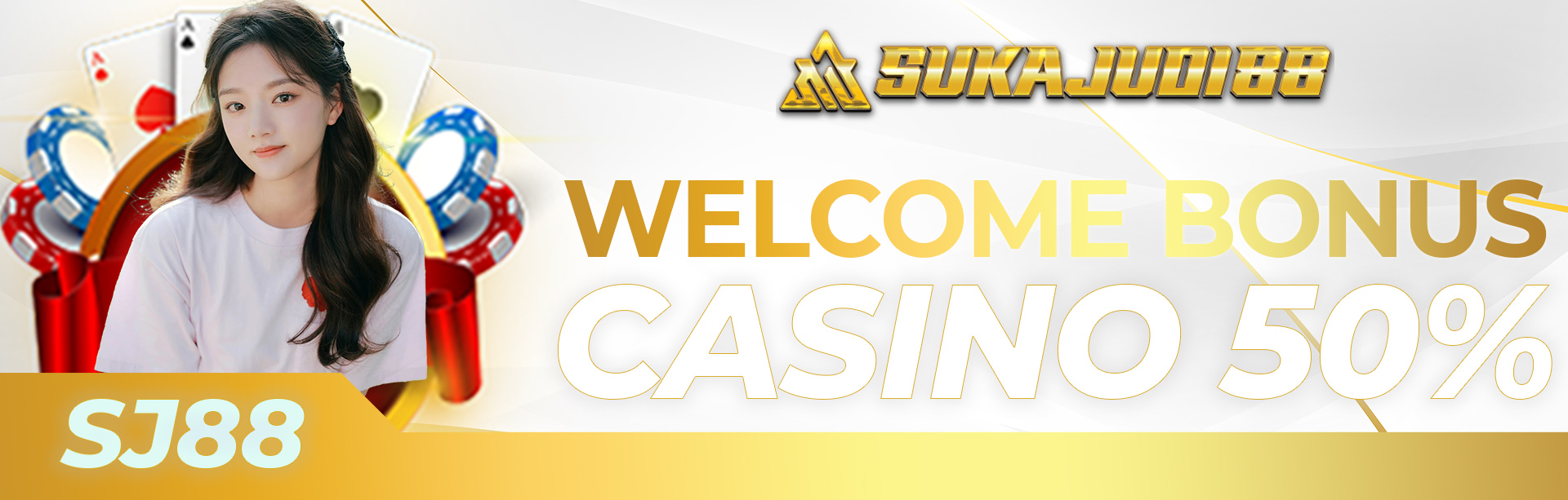 WELCOME BONUS CASINO 50%